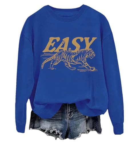 Image of Easy Tiger Sweatshirt Vintage Easy Tiger Shirt Women Men