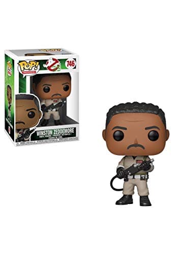 Image of Funko POP! Movies: Ghostbusters-Winston Zeddemore - Collectable Vinyl Figure - Gift Idea - Official Merchandise - Toys for Kids & Adults - Movies Fans - Model Figure for Collectors and Display