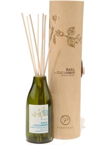 Image of Paddywax Fragrance Diffusers for Home, Basil & Cucumber, 118ml
