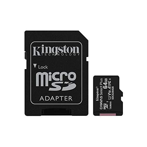 Image of Kingston 64GB microSDXC Canvas Select Plus Class 10 Flash Memory Card SDCS2 Memory