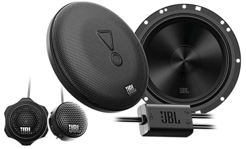 Image of JBL Stage2 GEN2 65C – 6.5 Inch (165mm) 2-Way Component Car Speakers – 90W RMS – 270W Peak – 2 Woofers + 2 Tweeters Audio – With Grilles – Easy Install – OEM Fit