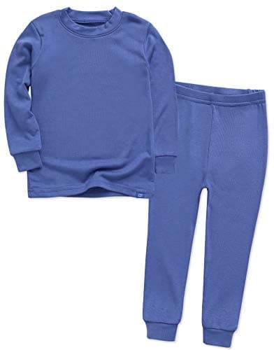 Image of Vaenait Baby Infant Toddler Kids Boys Girls Sleepwear Pyjamas 2pcs Set Modal Darkblue JM