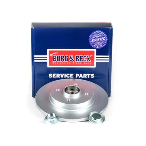 Image of Borg & Beck BRAKE DISC SINGLE Citroen C4 Picasso 06-