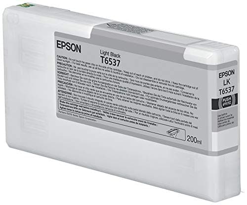 Image of Epson T653700 T6537 Light Black 200ML 4900 ink cartridge