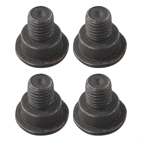 Image of Set of 4 Screw Bolts for Brake Disc Rotor OEM 34211161806 Compatible with For Bmw 2 3 5 6 7 Series, Metal Fasteners for Secure Brake Assembly