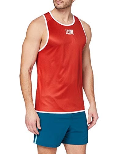Image of LEONE 1947, Boxing Vest, Red/Blue, M, AB214