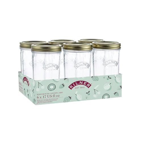 Image of Kilner Wide Mouth Jars - 0.5Ltr (Box 6) Exclusive Set