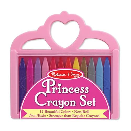Image of Melissa & Doug Princess Crayon Set
