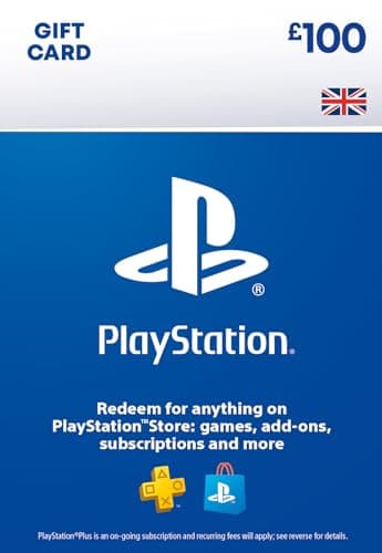 Image of PlayStation Store Gift Card 100 GBP | PSN UK Account | PS5/PS4 Download Code