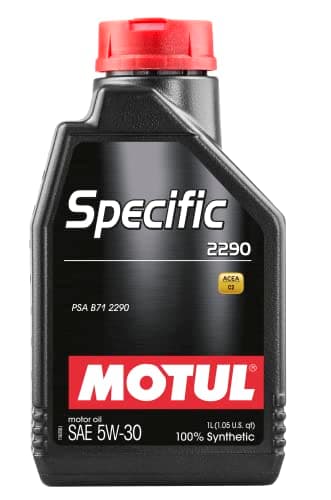 Image of Motul 109324 | Motul Specific Fully Synthetic Car Engine Oil | Fuel Economy Lubricant PSA Groupe Compatible With Peugeot Citroën DS - for Petrol & Diesel Vehicles | 5W-30 | 1 Litre