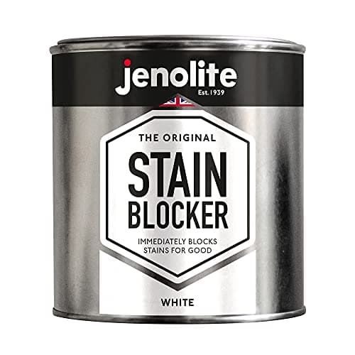 Image of JENOLITE Stain Blocker Paint | WHITE | 1 Litre | Damp Seal Paint | Damp & Anti Mould Coating For Walls & Ceilings | Immediately Block Stains, Mould & Mildew