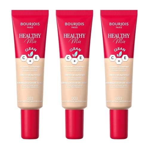Image of 3 x Bourjois Paris Healthy Mix Tinted Beautifier 30ml - 003 Light Medium