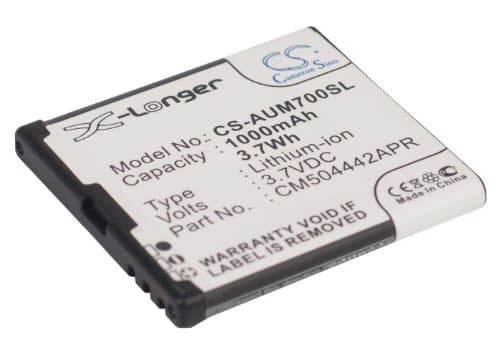 Image of Battery Amplicom PowerTel M7000, 1000 mAh