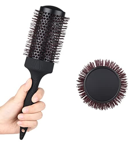 Image of PERFEHAIR Large Ceramic Round Brush for Blow Drying, 2.9 Inch Professional Thermal Roll Barrel Blowdry Hairbrush for Women Blowout, Styling, Curling, Volumising Medium to Long Wavy or Curly Hair