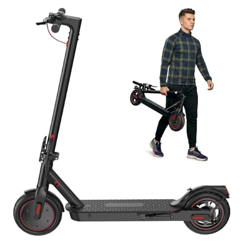 Image of 8.5" Electric Scooter, Max Range 30km Electric Scooters for Adult, 25KM/H Max Speed, Foldable Lightweight E Scooter with Cruise Control, Double Braking System