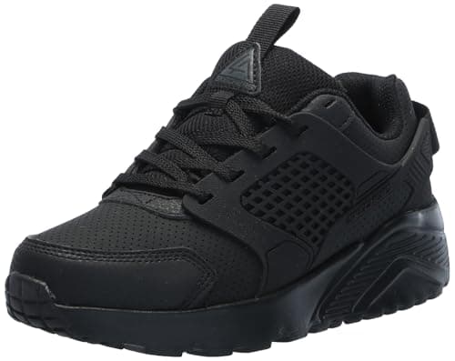 Image of Skechers Uno Lite Boys Trainers Black 1 UK