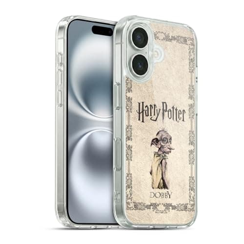 Image of Head Case Designs Officially Licensed Harry Potter Dobby House Elf Creature Chamber Of Secrets II Gel Case [Military Grade Protection] Compatible With Apple iPhone 16