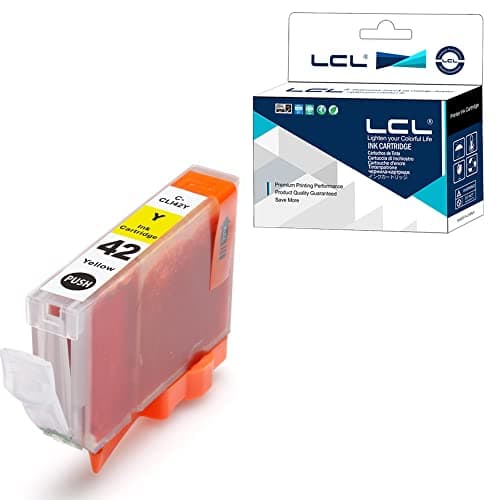 Image of LCL Compatible Ink Cartridge CLI42 CLI-42 CLI-42Y (1 Yellow) Replacement for Canon PIXMA Pro-100 Pro-100S