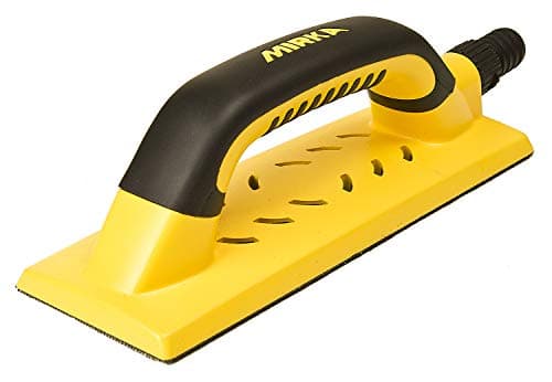 Image of Mirka Sanding Block Handy with Hook & Loop and Suction for 80x230mm Sanding Strips, for Hand Sanding Filler, Plaster, Wood, dust-Free Sanding, 8391200111
