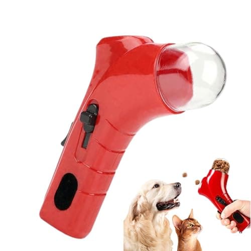 Image of Pet Snack Launcher Thrower for Dogs, Pet Treat Launcher, Handheld Pet Feeders Treat Launcher for Pet, Toys Puppy Treat Dispenser Snacks for Small Dogs Puppies Toys Snack Bag Puppy