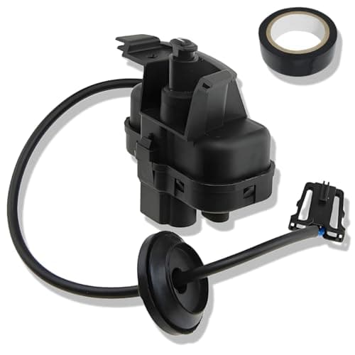 Image of ZAMDOE 5N0810773F Fuel Flap Door Lock Actuator for VW G-olf V MK5 Variant G-olf VI MK6 Variant S-cirocco T-iguan (5N) Actuator Fuel Tank Lock Motor Replacement Parts 5ND810773A