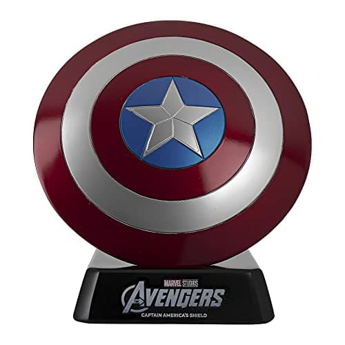 Image of Eaglemoss Collections Marvel - Captain America’s Shield Replica - Marvel Movie Museum Collection, Multi-coloured, MARUK003
