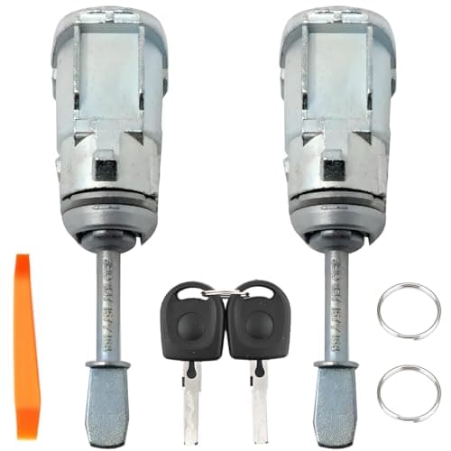 Image of ZAMDOE 3B0837167 Car Door Lock for VW P-ASSAT B5 [1996-2006] L-upo 6X1 6E1 G-olf IV Bora for SEAT AROSA [1997-2004] for Skoda S-uperb [2002-2008] for Octavia for Fabia for Audi A6 Left and Right