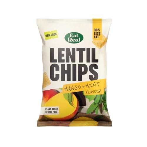 Image of Eat Real Mango & Mint Lentil Chips 1 x 95g
