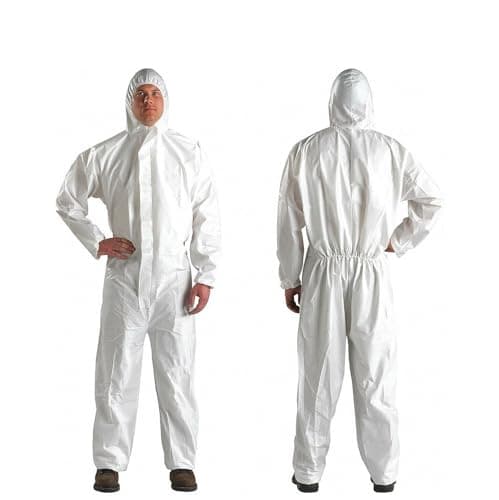 Image of SupremeTTF Disposable Coveralls Overalls Boiler Paper Protective Suit Painter Healthcare (M)
