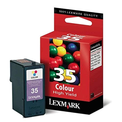 Image of Lexmark 18C0035 colour ink cartridge 35XL