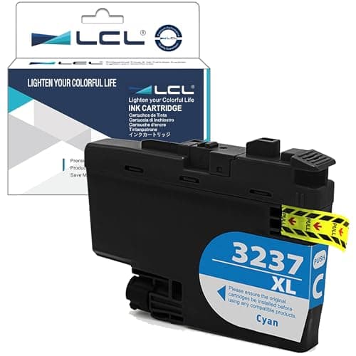Image of LCL Compatible Ink Cartridge LC-3237 LC3237 XL LC3237XL LC-3237C LC3237C (1 Cyan) Replacement for Brother MFC-J5945DW MFC-J6945DW MFC-J6947DW HL-J6000DW HL-J6100DW