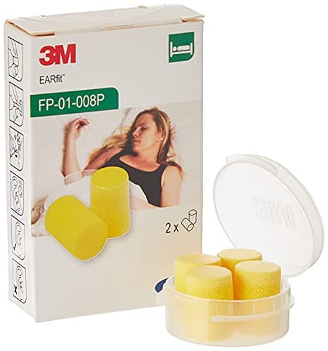 Image of 3M E-A-R Classic Earplugs, 28 dB, Uncorded, 2 Pairs/Box, FP-01-008P
