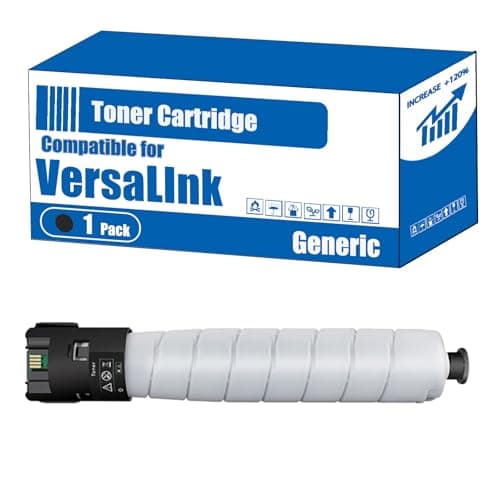 Image of Compatible for Xerox VersaLInk C8000DT Toner Cartridge VersaLInk C8000DT VersaLInk C8000W Printers, High Yield 20900 Pages, Accurate Imaging Rich Colors (1 Pack Black)
