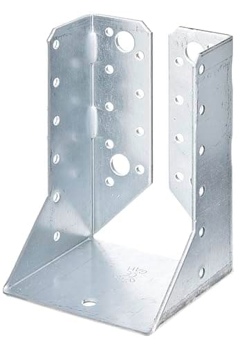Image of Alberts 820213 Joist Hanger Type B | sendzimir galvanised | 80 x 120 mm | Set of 25