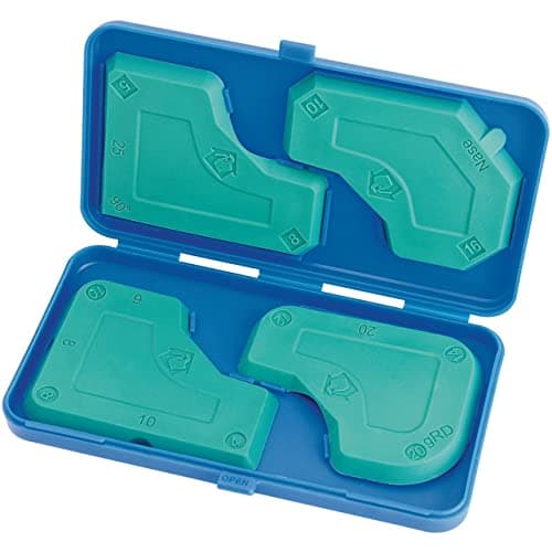 Image of Draper 26209 Sealant Smoothing Set, Blue, 4 Pcs