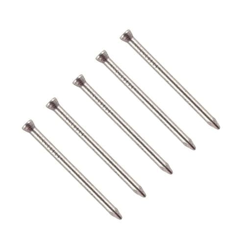 Image of TERF® 40mm X 1.60mm Bright Finish Panel Pins 40mm (1.5 inch) X 1.60mm Panel Pins Nails For Soft and Harboard Cabinet and Joinery Work Furniture Craft and General Purpose Use - Pack of 300
