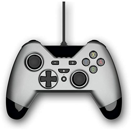 Image of Gioteck Wx4 Wired Silver Controller (Switch, PS3 & PC) (Nintendo Switch)