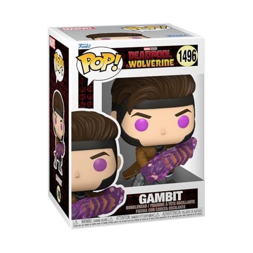 Image of Funko POP! Marvel: Deadpool & Wolverine - Gambit - Collectable Vinyl Figure - Gift Idea - Official Merchandise - Toys For Kids & Adults - Model Figure for Collectors and Display