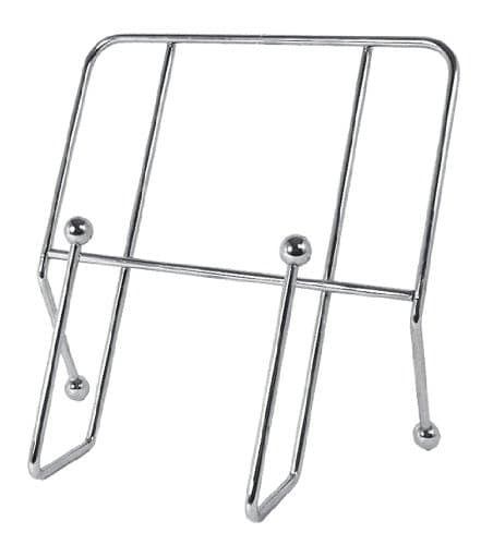 Image of Premier Housewares 509442 Cookbook Stand - Chrome, H24 x W23 x D14cm