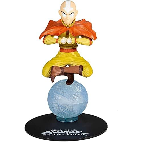 Image of McFarlane Toys, Avatar the Last Airbender 12-inch Aang Action Mega Figure, Collectible Figure with Accessories and Collectors Stand Base – Ages 12+