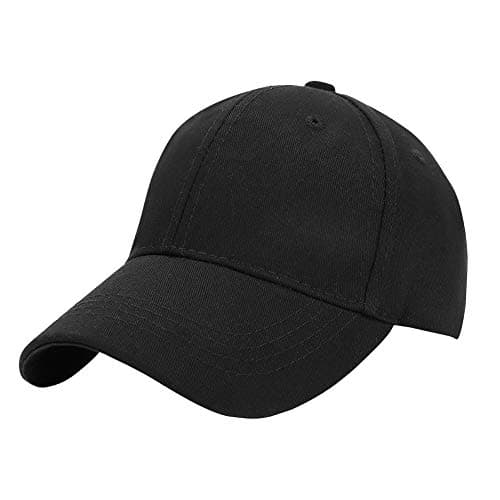 Image of IBLUELOVER Kids Baseball Cap Solid Colour Breathable Snapback Cap Casquette Summer Sun Protection Baseball Hat Lightweight Adjustable Sunblock Hat Travel Sport Peaked Cap for Boys Girls 4-8 Years Old