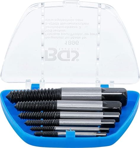 Image of BGS 1896 | Screw Extractor Set | Sizes 1 - 6 | 6 pcs.