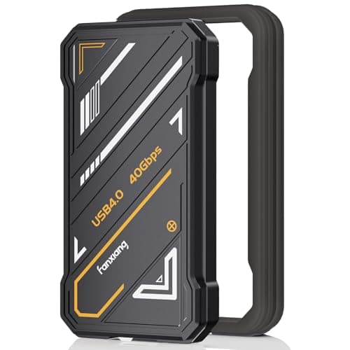 Image of fanxiang 1TB Portable External SSD, Up to 3800 MB/s. External Solid State Drive, High-Speed Data Transfer, Works with PlayStation, Xbox, PC and Mac, USB 4.0 40Gbps Type-C