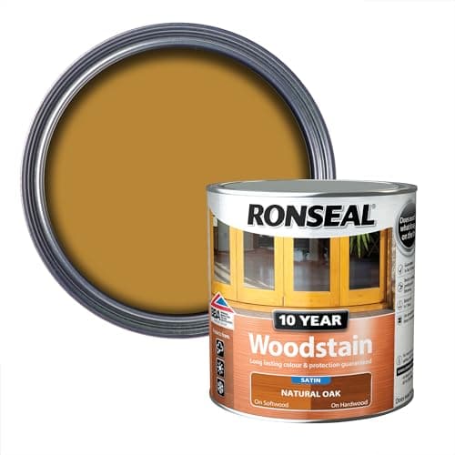 Image of RONSEAL 10 Year Woodstain Natural Oak 750ml