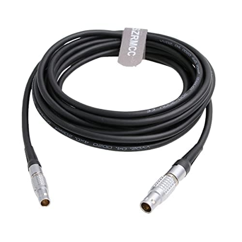 Image of SZRMCC Extended Wired Control Cable for DJI Ronin Tethered Control Handle 6 Pin to 6 Pin Communication Expansion Port for DJI Ronin RS2 (5m, Straight 6 Pin-Straight 6 Pin)