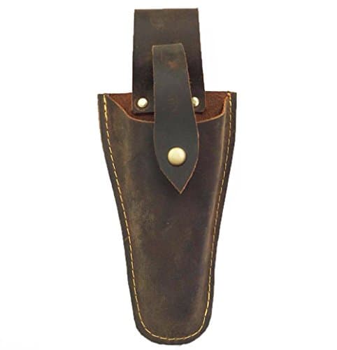 Image of Plier Holder for Belt, Durable Leather Sheath Pouch Holder Gardening Tools Holster Belt Case for Garden Pruning Pliers Shears Scissors or Knife,Tools Gifts for Men Dad Husband Boyfriend Him