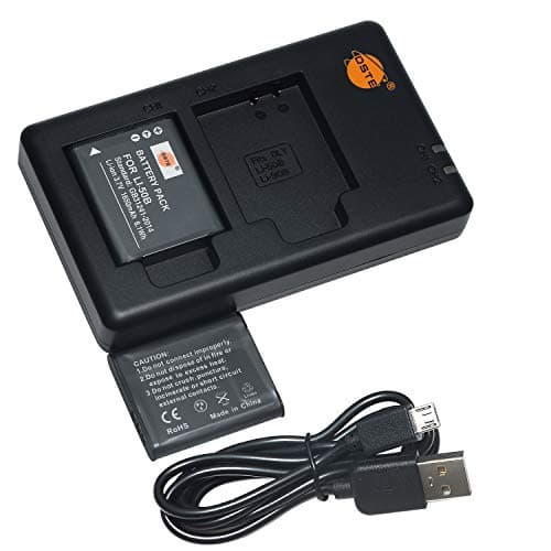 Image of D-LI92 DSTE (2-Pack) Power Battery LI-50B + Micro USB Charger Compatible with Ricoh Pentax D-LI92 and Optio I-10, RZ10, RZ18, WG-1, WG-1 GPS, WG-2, WG-2 GPS, WG-3