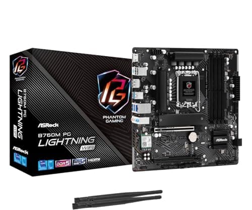 Image of Carte Mère ASRock B760M PG Lightning WiFi DDR5 (Intel LGA 1700) Micro ATX