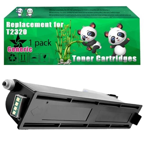Image of Replacement T2320 Toner Cartridges Compatible for Toshiba E-Studio 230 230 L 280 280 CP Printers, Up to 24000 Pages, Vivid Colors, Contains Chip (1 Pack Black)