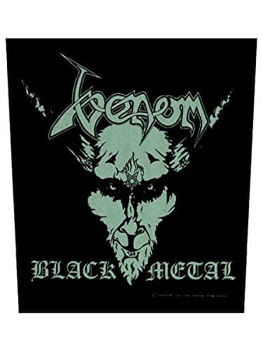 Image of armardi Venom Back Patch Black Metal